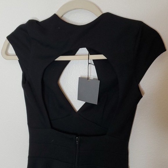 ASOS Petite V Neck Mini Dress Size 2 - Picture 6 of 8